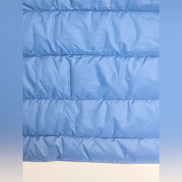 Vintage 1970s L.L. Bean Blue Down Puffer Snap Button Vest size small - Picture 7 of 7